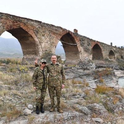 Ali Baş Komandan İlham Əliyev və birinci xanım Mehriban Əliyeva işğaldan azad olunmuş ərazilərdə olublar
